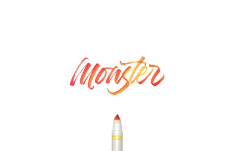 Lettering Collection 2016 - Brushpen on Behance