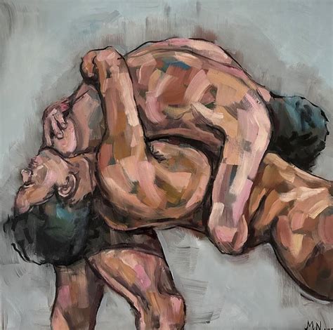 Gay Homoerotic Nude Painting Painting By EMMANOUIL NANOURIS Saatchi Art