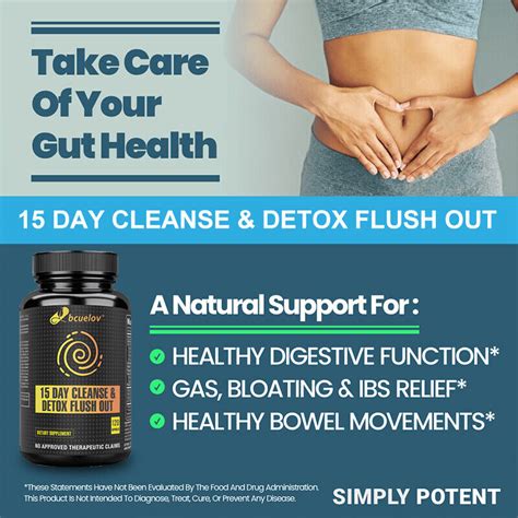 15 Day Cleanse Gut And Colon Support Detox Healthy Gastrointestinal Probiotics Ebay