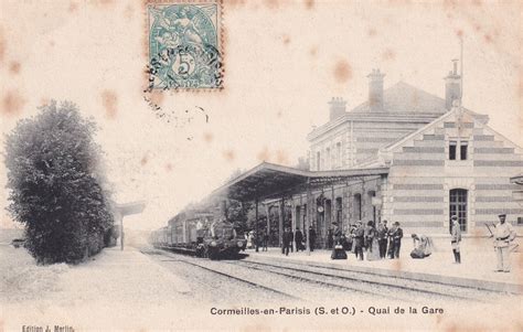 Cormeilles En Parisis Carte Postale Ancienne Et Vue D Hier Et Aujourd