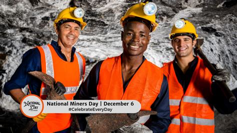 DECEMBER 6, 2023 | NATIONAL MINER'S DAY | SAINT NICHOLAS DAY | NATIONAL ...