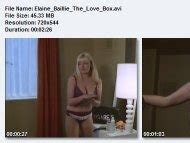 Naked Elaine Baillie In The Love Box