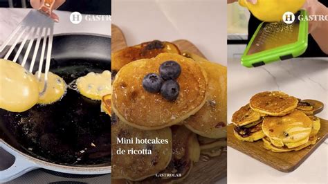 No Sabes Qu Desayunar Prepara Unos Mini Hot Cakes De Ricotta Siguiendo Esta Sencilla Receta