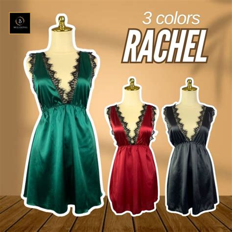 Jual Belladonna Id COD Baju Tidur Wanita Dewasa Lingerie RACHEL Sexy Anggun Night Dress Gaun