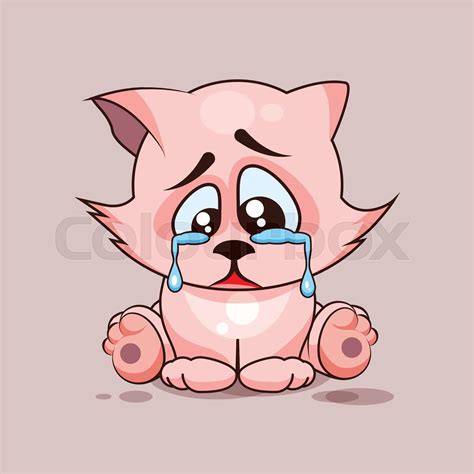 Kitten Crying Tears