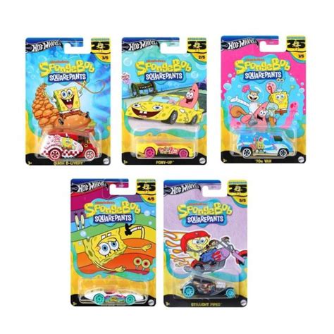 SpongeBob Squarepants Hot Wheels Bob Esponja Colección