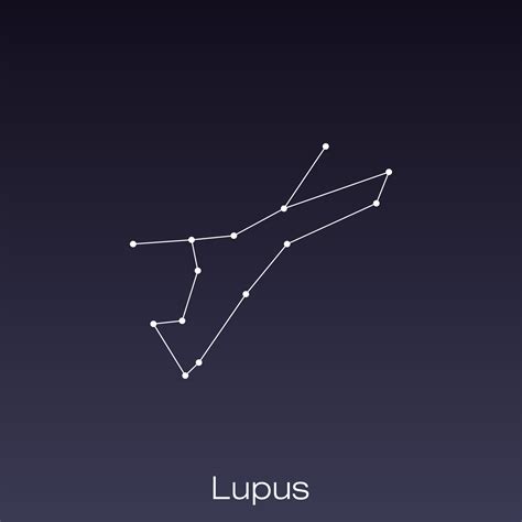 Constellation As It Can Be Seen By The Naked Eye Vector Art At Vecteezy