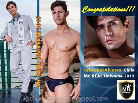 Cristobal Alvarez Leiva Mister Real Universe 2015 Apollo Male Gods