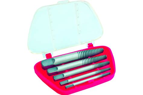 Экстрактор для выкручивания сломанных шпилек и болтов WIEDERKRAFT WDK ...