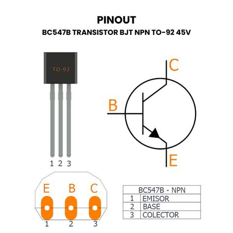 BC547 Transistor Pinout Equivalents And Specifications 54 OFF