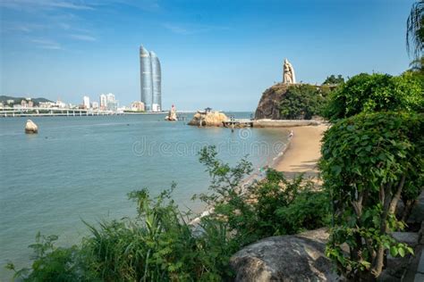 view  xiamen  gulangyu island stock image image  architecture