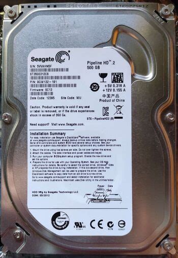 Comprar Seagate Pipeline HD 500 GB HDD Storage