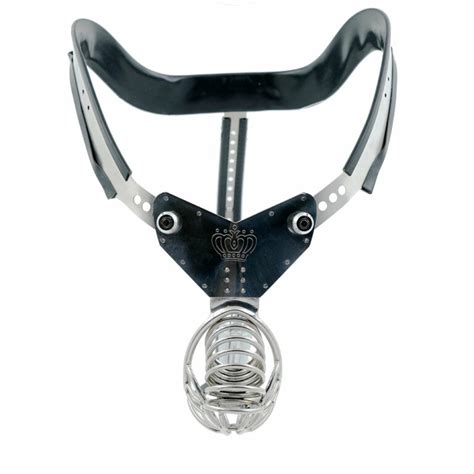 CHASTITY BELT FOR MEN ANAL STEEL UT Chastity Cage