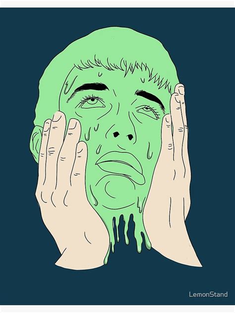 Melting Boy Art Print For Sale By Lemonstand Redbubble