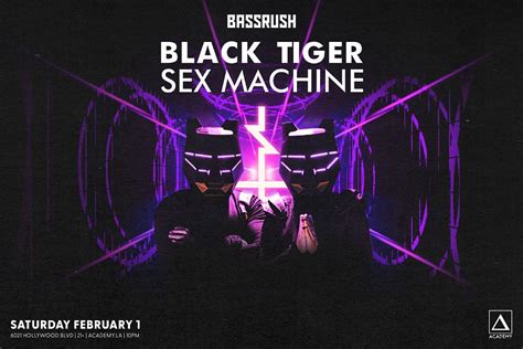 Black Tiger Sex Machine Tickets At Academy Nightclub In Los Angeles By Academy Tixr