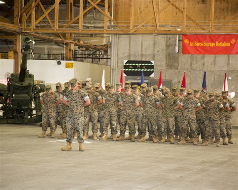 Dvids News St Force Storage Battalion Activated At Marine Corps