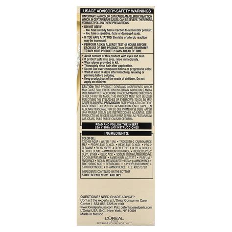 L Oréal Superior Preference Luminous Fade Defying Color G Golden Blonde Application