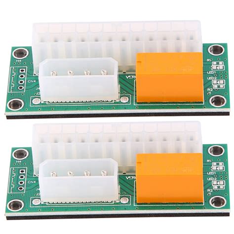 2 Pack Dual PSU Несколько адаптеров питания, Add2Psu ATX 24-контактный ...