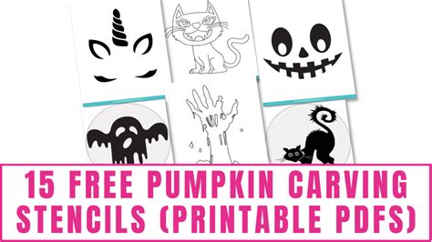 Free Downloadable Stencils Pumpkin For Carving