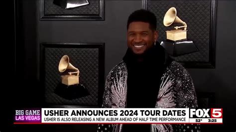 Usher Announces 2024 Tour Dates YouTube