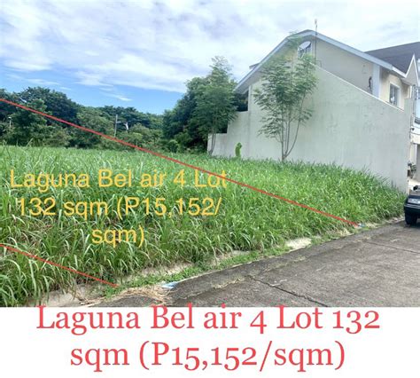 Laguna Bel Air 4 Lot 132 Sqm P14 016 Sqm On Carousell