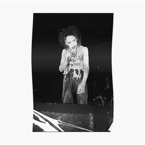 Alien Sex Fiend Gothic Poster For Sale By Mick Mercer Redbubble