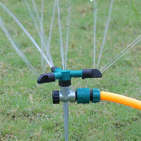BAETEUY 1 Set Stable Leak Free Water Sprinkler Plastic Sturdy Trident