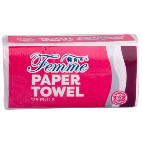 Femme Interfolded Paper Towel Pack Shopee Philippines