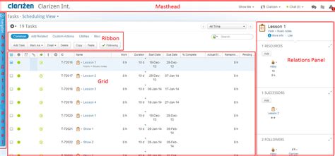 Navigating in Clarizen – Clarizen Success