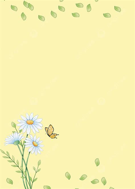Yellow Daisy Background