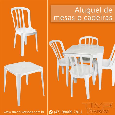 Locação Mesas E Cadeiras