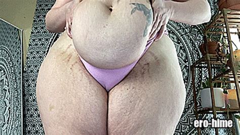 Showing Off My New Stretch Marks Fat Chat And Fat Jiggling BBW Ginger Leah Aka Ero Hime