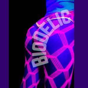 Hot Pink Glow In The Dark Fishnet Tights Festival Legwear Gift Neon Stockings Rave Outfit Mesh