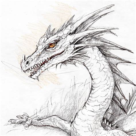 How To Draw A Dragon Step By Step With Pencil •art Instruction Blog