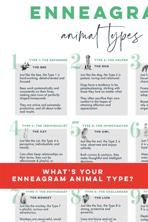 Enneagram Type Chart And Example Free Pdf Download Worksheets Library