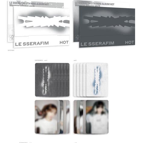 LE SSERAFIM Th Mini Album HOT Weverse Albums Ver Versions SET OMFOO