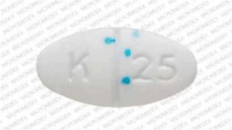 K 25 White Oval Pill Uses Dosage And Warnings Healthpluscity
