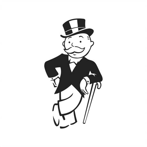 Monopoly Man Cane Lean Allevery In 2024 Monopoly Man Character