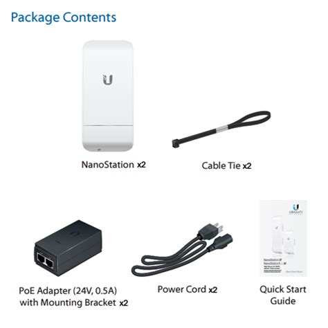 Ubiquiti LOCOM5 NanoStation Loco M5 AirMax Outdoor 5Ghz 13dBi WiFi 4