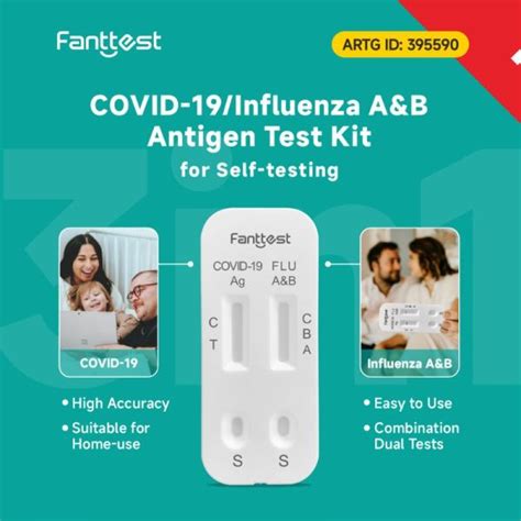 Fanttest Covid Influenza A B Combination Rapid Antigen Test Kit