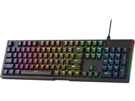 Redragon K Rgb Backlit Gaming Keyboard Keys Hot Swap Mechanical Keyboard Upgraded