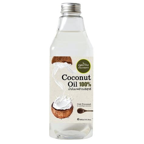 Кокосовое масло Phutawan 100% 500 мл. / Phutawan coconut oil 100% 500 ...