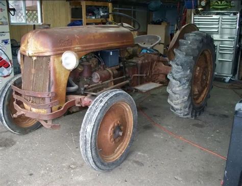 Wild 1948 Ford 8n Tractor Packs Twin Turbo Power Stroke V8 Power Ford