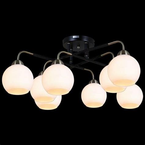 Люстра потолочная ILLUMICO IL0252-8CSQ-79 BK AB — купить в интернет ...