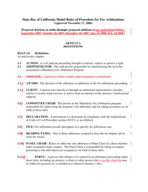 Fillable Online Calbar Ca Proposed Deletions In Strike Through