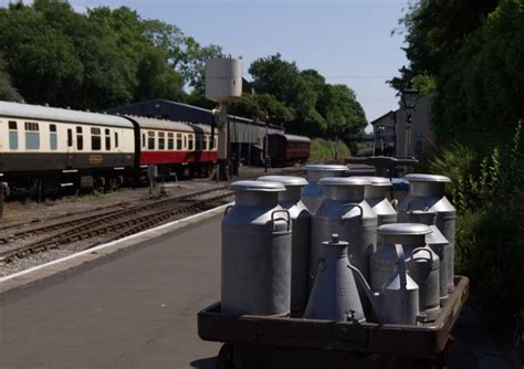 Bodmin & Wenford Railway - Photo "Milking It" :: Railtracks UK