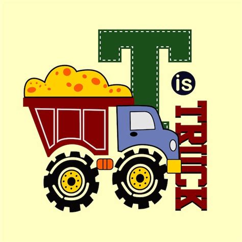 Premium Vector Cute Truck Design Cartoon Vector Illustration