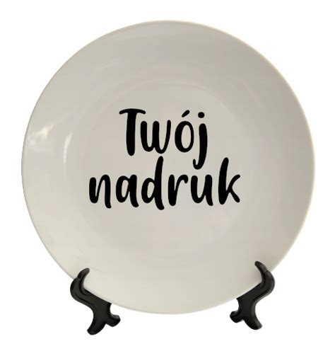 Talerz 20cm Twój nadruk zdjęcie personalizowany 5902581478528