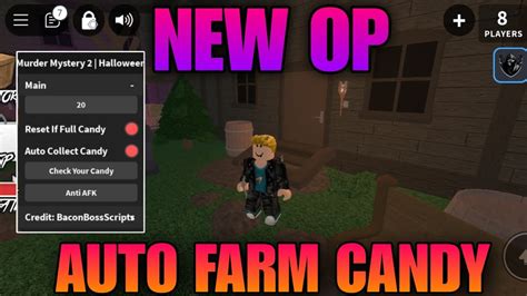 New Op Murder Mystery 2 Best Autofarm Script Candy Auto Farm