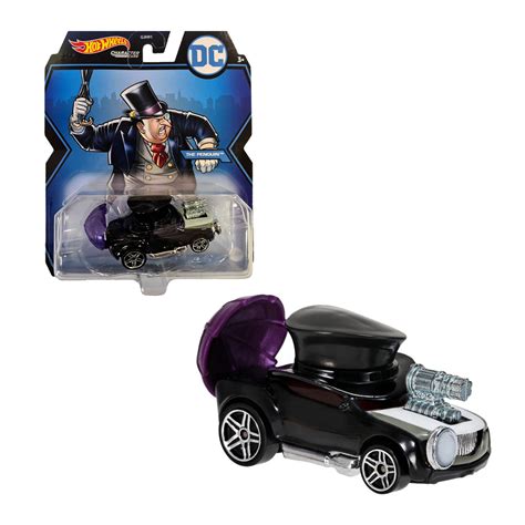 Carrinho Hot Wheels Character Cars The Penguin Dc Gyb Mattel Brinquedos E Games Fl Shop